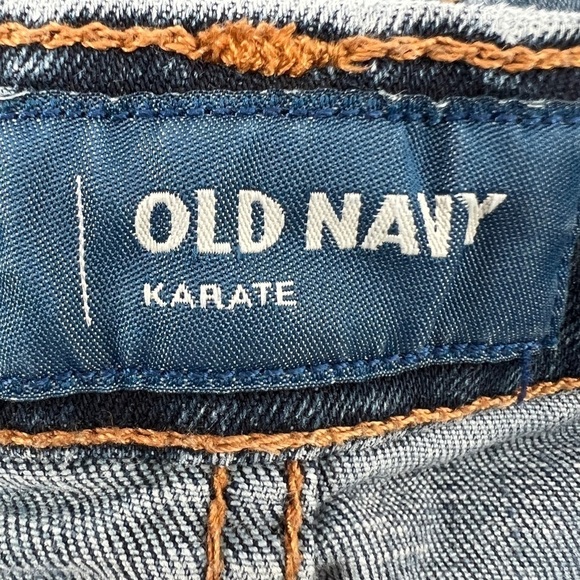 Old Navy Karate Skinny Adjustable Waist Jeans Size 7 Kids - Picture 2 of 5